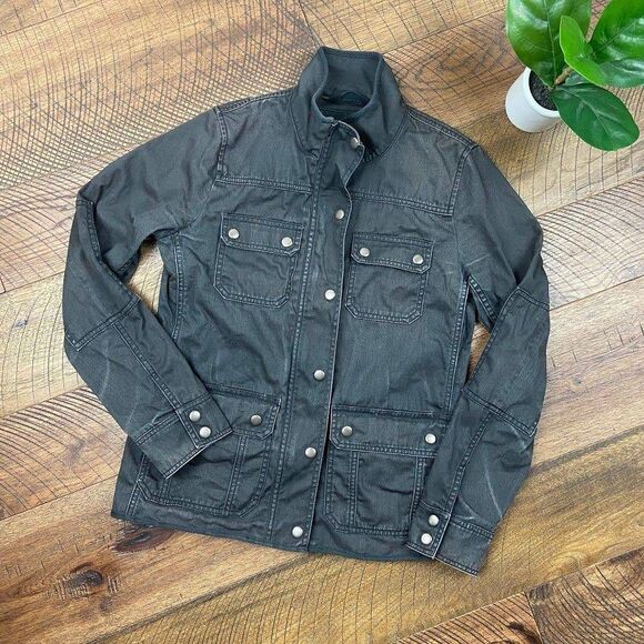 J.CREW relaxed boyfriend field jacket xs - Picture 2 of 7